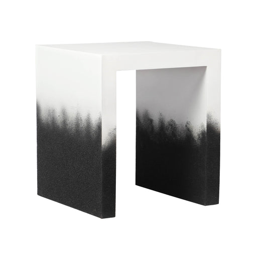 Matra - End Table - Black And White - R&R Furniture Gallery (Fountain Valley, CA)