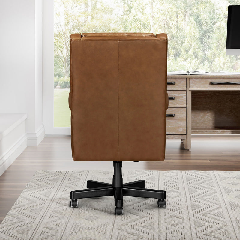 Dc132 - Leather Desk Chair - R&R Furniture Gallery (Fountain Valley, CA)