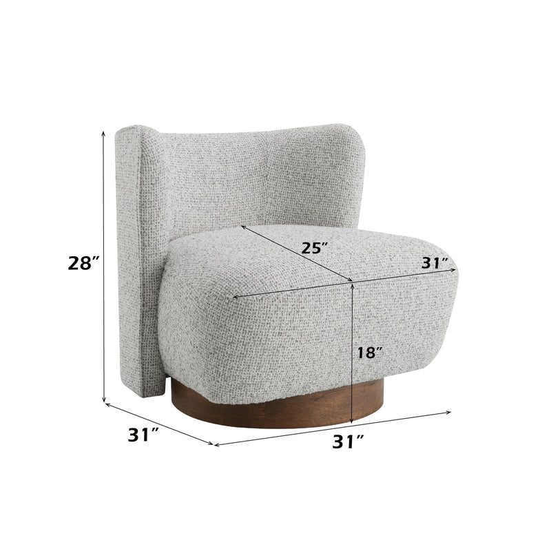 Lisa - Accent Chair - Gray