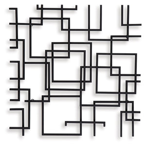 Aadanton - Wall Decor - Black - R&R Furniture Gallery (Fountain Valley, CA)