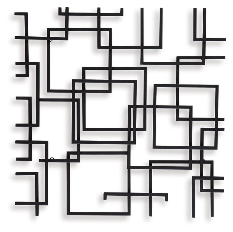 Aadanton - Wall Decor - Black - R&R Furniture Gallery (Fountain Valley, CA)