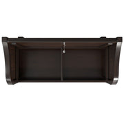 Connaught - Entryway Storage Bench With Shelf - Chestnut - R&R Furniture Gallery (Fountain Valley, CA)
