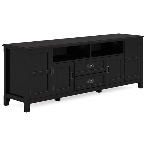 Burlington - TV Media Stand - R&R Furniture Gallery (Fountain Valley, CA)