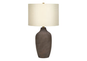 Lighting, Table Lamp, Ceramic, Resin, Contemporary - Gray - R&R Furniture Gallery (Fountain Valley, CA)