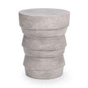 Anora - Outdoor Accent Table - Light Gray - R&R Furniture Gallery (Fountain Valley, CA)