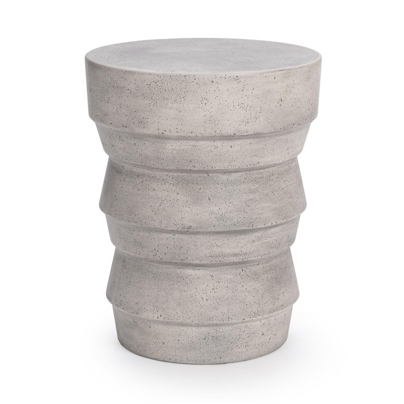 Anora - Outdoor Accent Table - Light Gray - R&R Furniture Gallery (Fountain Valley, CA)