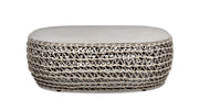 Willow - Oval Woven Patio Coffee Table, Wicker Frame - R&R Furniture Gallery (Fountain Valley, CA)