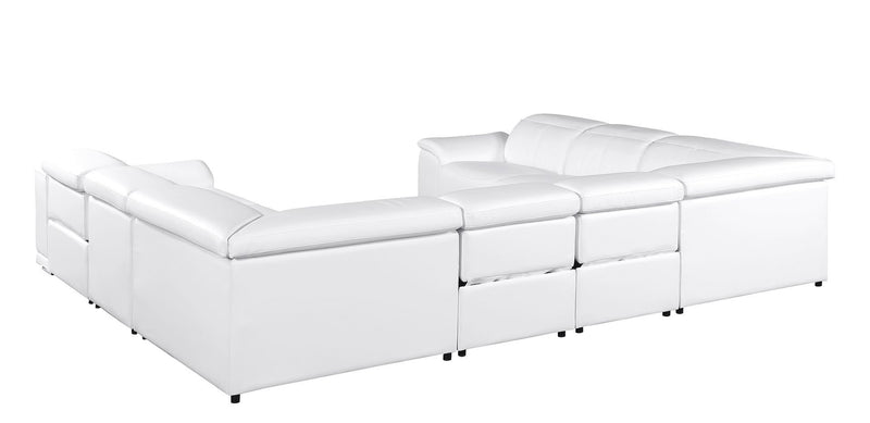9762 - 8-Piece U-Shaped Sectional Sofa With 4 Power Recliners