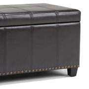 Amelia - Transitional Storage Ottoman Bench - R&R Furniture Gallery (Fountain Valley, CA)