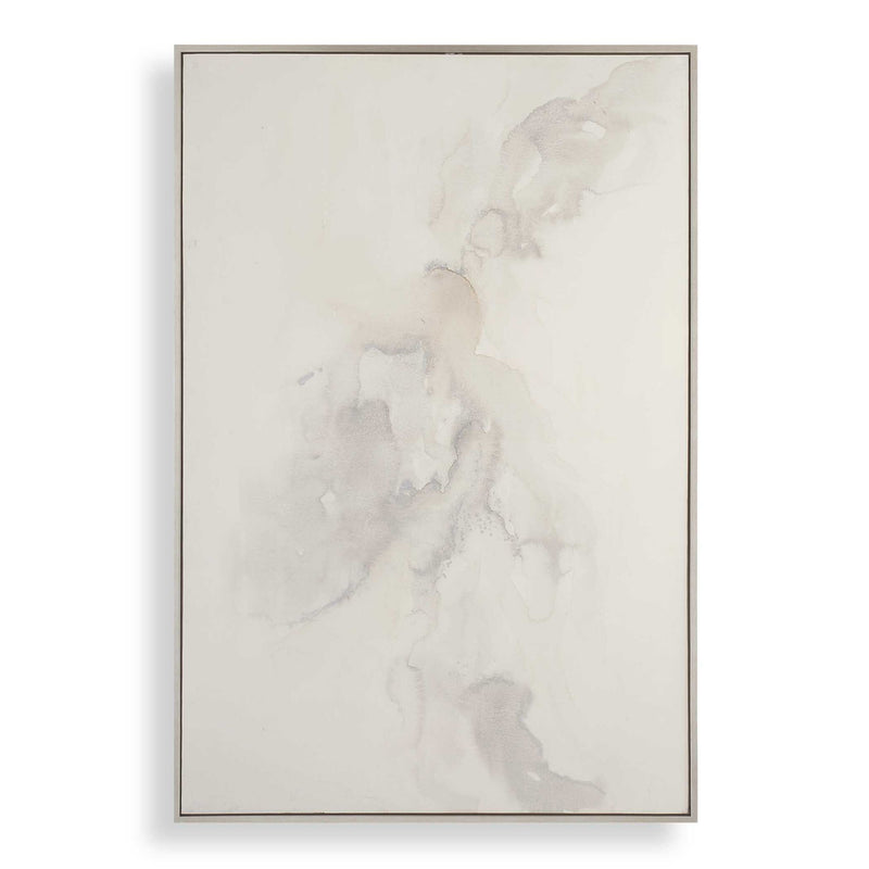 Evaporate - Abstract Art - Brown / Gray / Silver / Woodtone