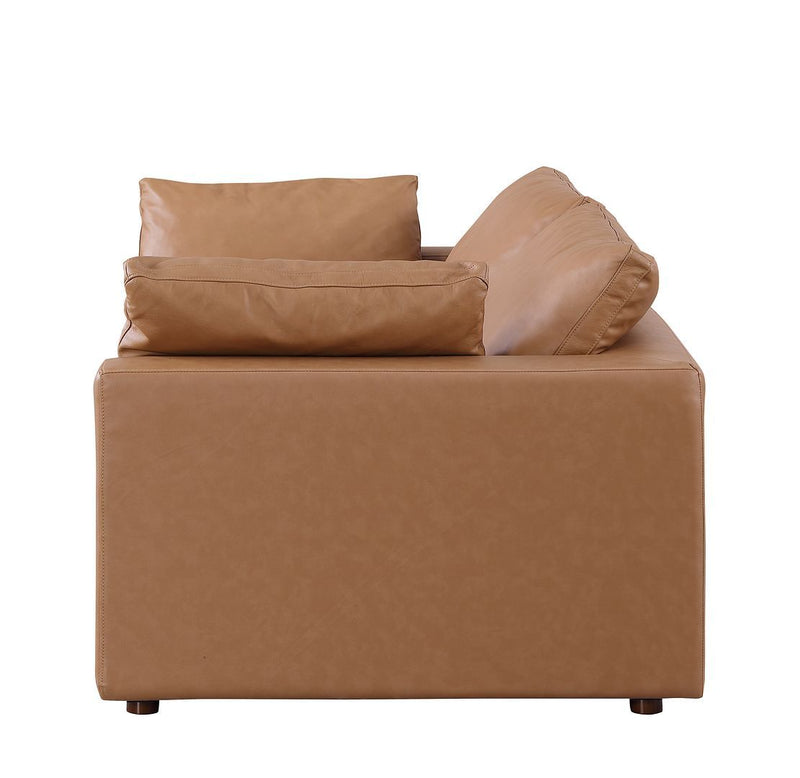 1100 - Modular Loveseat (Top-Grain Italian Leather)