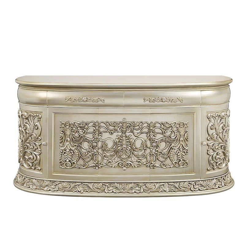 Sorina - Server - Antique Gold - R&R Furniture Gallery (Fountain Valley, CA)