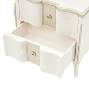 La Marisia - Nightstand - Creamy Pearl - R&R Furniture Gallery (Fountain Valley, CA)