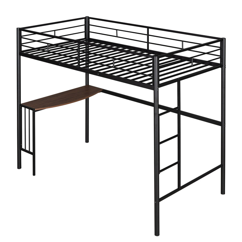 Bunk Bed With Desk, Ladder And Quality Slats For Bedroom - R&R Furniture Gallery (Fountain Valley, CA)