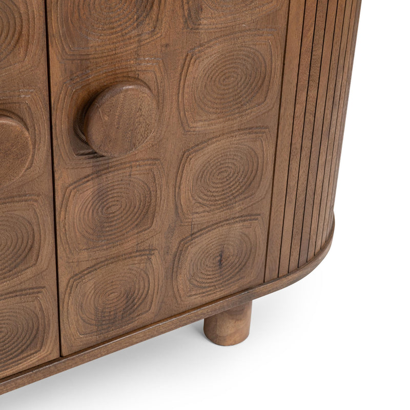 Lyle - 4 Dorr Cabinet - Artisan Brown - R&R Furniture Gallery (Fountain Valley, CA)
