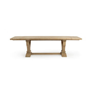 Julia - 86-110" Extension Dining Table - Soft Earth - R&R Furniture Gallery (Fountain Valley, CA)