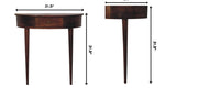 Backless Mounted Console - Brown - R&R Furniture Gallery (Fountain Valley, CA)