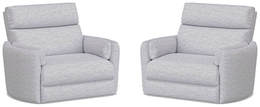 Radius Xl - Extra Wide Power Glider Recliner (Set of 2) - R&R Furniture Gallery (Fountain Valley, CA)