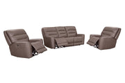 Parker Living Lawson power reclining 3-piece sofa set with plush cushions and modern design, suitable for stylish living rooms.