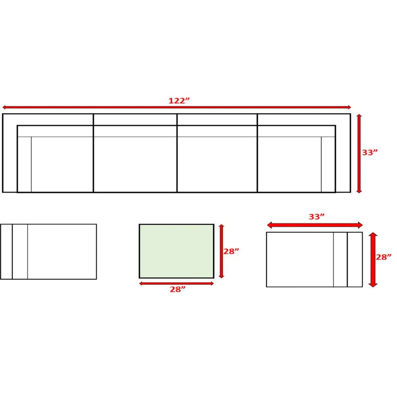 Seating Set With Cushions Handcrafted Wicker Design - R&R Furniture Gallery (Fountain Valley, CA)