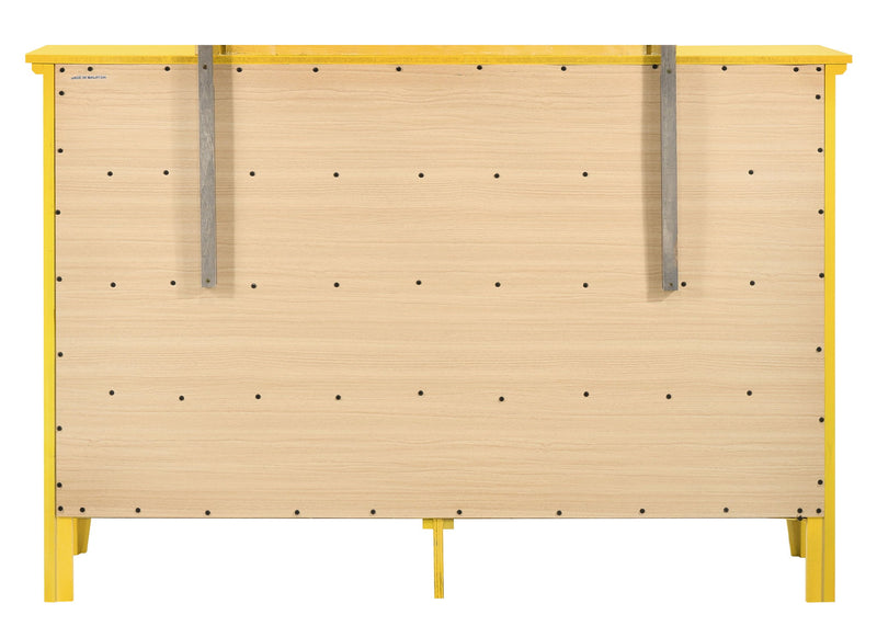 Elegant Glory Furniture casual dresser with sleek drawers, perfect for any room, showcasing a modern design and smooth finish.