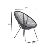 Modern Egg Shaped String Chairs (Set of 2) - R&R Furniture Gallery (Fountain Valley, CA)