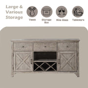 Rocky - Server - Gray Oak - R&R Furniture Gallery (Fountain Valley, CA)