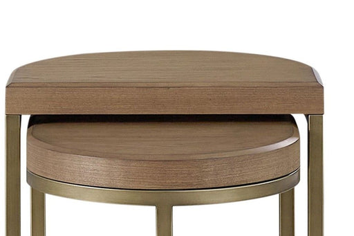 Nesting Tables - Light Brown - R&R Furniture Gallery (Fountain Valley, CA)