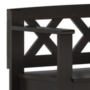 Amherst - Small Transitional Entryway Storage Bench - R&R Furniture Gallery (Fountain Valley, CA)