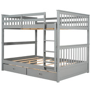 Bunk Bed With Ladders And 2 Storage Drawers - R&R Furniture Gallery (Fountain Valley, CA)