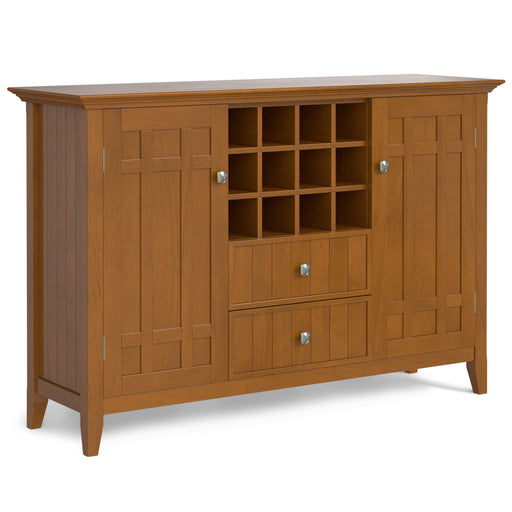 Bedford - Sideboard Buffet And Wine Rack - R&R Furniture Gallery (Fountain Valley, CA)