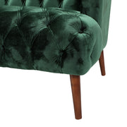 Comfy 3 Seat Sofa With Wooden Legs, For Living Room And Study - R&R Furniture Gallery (Fountain Valley, CA)