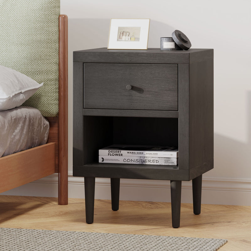 Nystrom - Single Drawer Nightstand - R&R Furniture Gallery (Fountain Valley, CA)