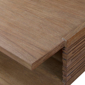 Engraved - Coffee Table - Woodtone