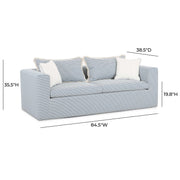 Salty - Indoor / Outdoor Striped Sofa - R&R Furniture Gallery (Fountain Valley, CA)