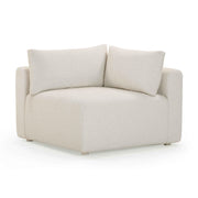Hangover - Outdoor Modular Corner Chair - Cream - R&R Furniture Gallery (Fountain Valley, CA)