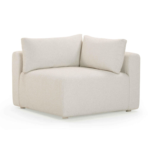 Hangover - Outdoor Modular Corner Chair - Cream - R&R Furniture Gallery (Fountain Valley, CA)