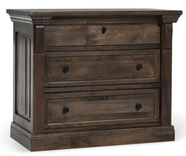 Adelaide - Wood 3 Drawer Nightstand - Cocoa Brown - R&R Furniture Gallery (Fountain Valley, CA)