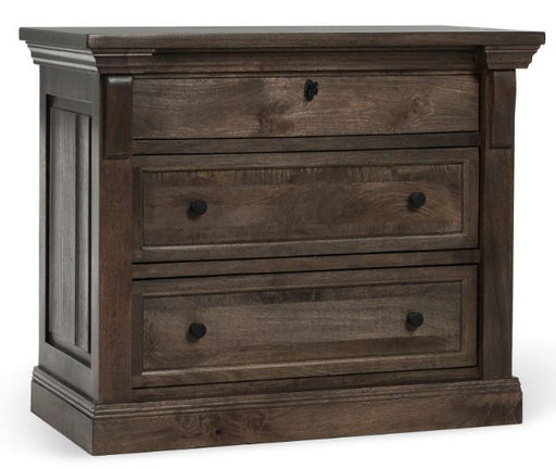 Adelaide - Wood 3 Drawer Nightstand - Cocoa Brown - R&R Furniture Gallery (Fountain Valley, CA)