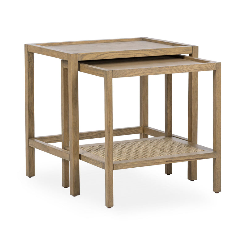 Devin - Solid Wood Nesting Accent Tables - R&R Furniture Gallery (Fountain Valley, CA)