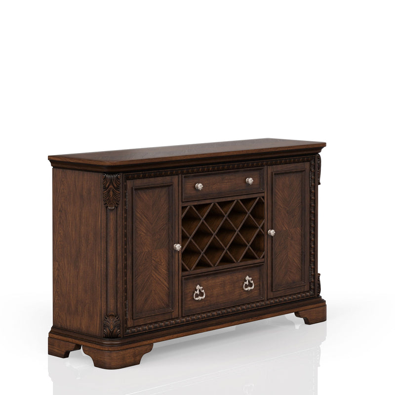 Traditional Server - Mahogany - R&R Furniture Gallery (Fountain Valley, CA)