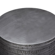 Johnsen - Handcrafted Large Metal Accent Table - R&R Furniture Gallery (Fountain Valley, CA)