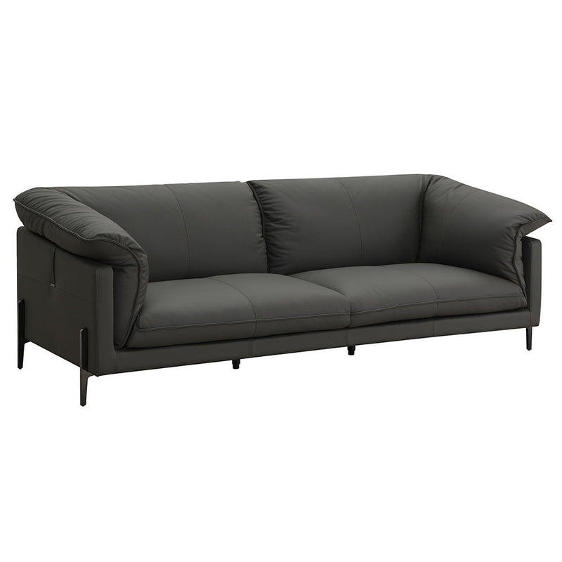 Tadi - Sofa - Black Top Grain Leather - R&R Furniture Gallery (Fountain Valley, CA)