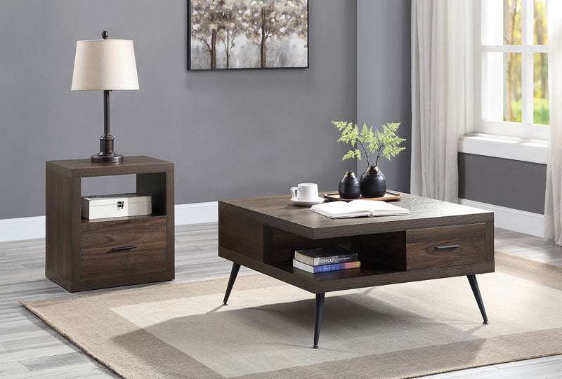 Harel - Coffee Table - Walnut - R&R Furniture Gallery (Fountain Valley, CA)