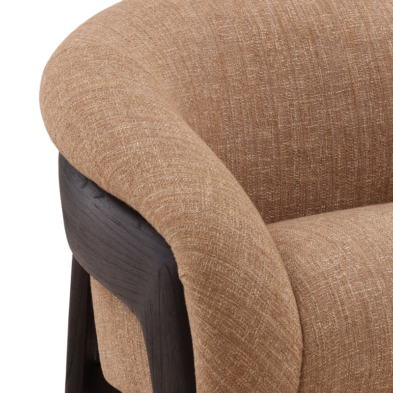Eris - Occasional Chair - Brown And Dark Brown