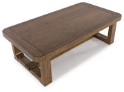 Cabalynn - Rectangular Cocktail Table - Light Brown - R&R Furniture Gallery (Fountain Valley, CA)
