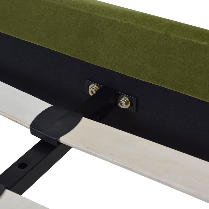 Aspen - Vertical Tufted Modern Headboard Platform Bed Set - R&R Furniture Gallery (Fountain Valley, CA)