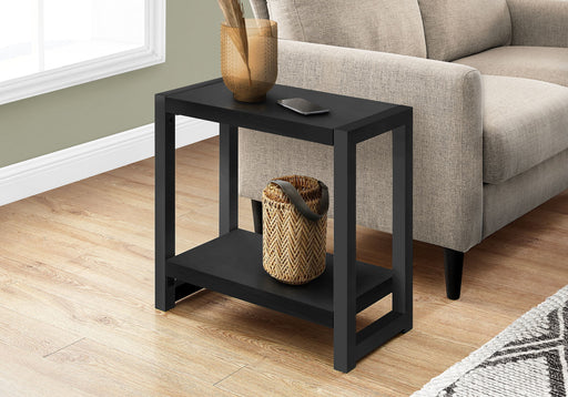 Accent Side Table, Narrow, Small, 2 Tier, Contemporary And Modern - R&R Furniture Gallery (Fountain Valley, CA)