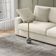 Melene - Side Table - Gray / Gold - R&R Furniture Gallery (Fountain Valley, CA)