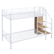 Bunk Bed With Lateral Storage Ladder And Wardrobe - R&R Furniture Gallery (Fountain Valley, CA)